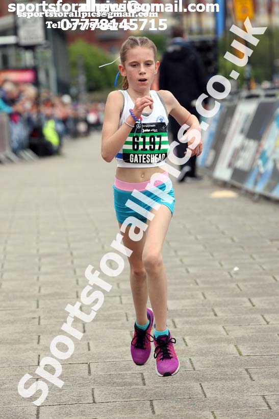Simplyhealth Junior, 5k and Mini Great North Run. Photo: David T. Hewitson/Sports for All Pics